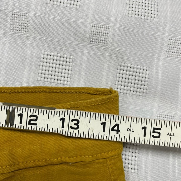 Karen Kane Mustard Yellow Skinny Pants Size 12 Made in USA Stretchy - Picture 13 of 15